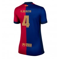 Barcelona Ronald Araujo #4 Fotballklær Hjemmedrakt Dame 2024-25 Kortermet